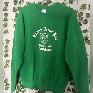 Vintage 80’s Irish Pub Old English Style Crewneck Sweater